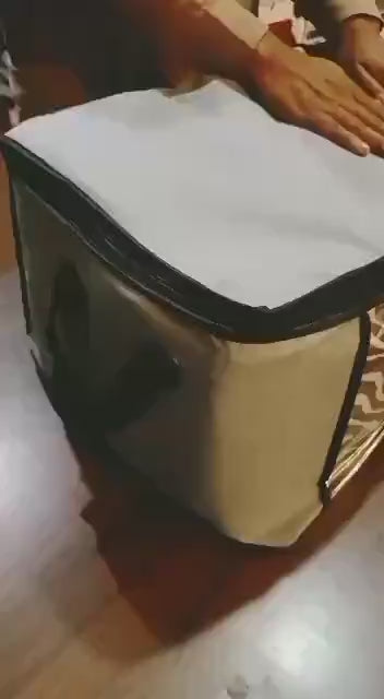 3 Compartment Cloth Storage Organizer